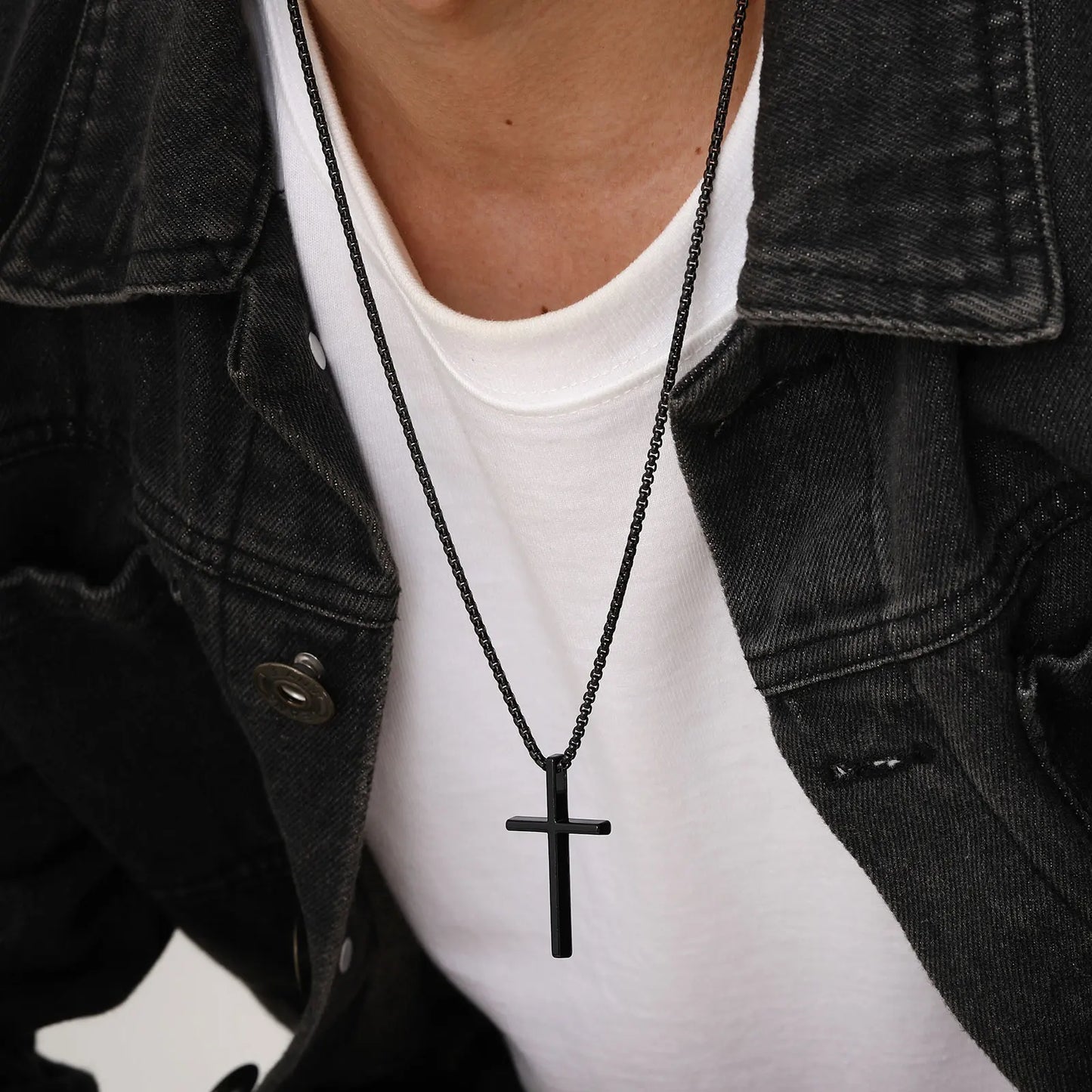 Cross Stainless Steel Necklace 